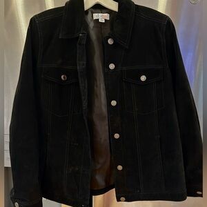 100% Leather Denim & co Jacket